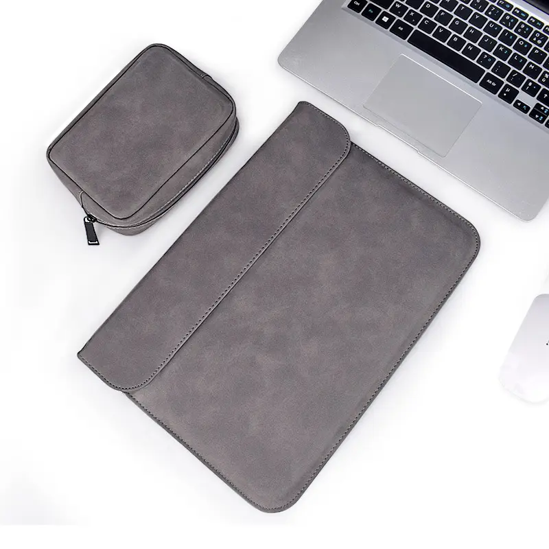 Ultra-thin Shockproof Custom Logo PU Laptop Bag Waterproof Tablet Computer Bag Laptop For Xiaomi Apple Macbook Ipad