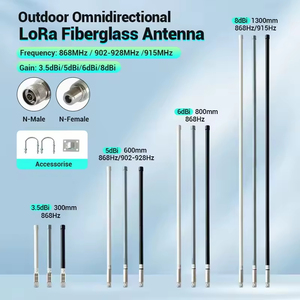 גבוה רווח 6dbi uhf 860-930mhz-אנטנה פיברגלס nb iot ותקשורת m2m - Product Image 4