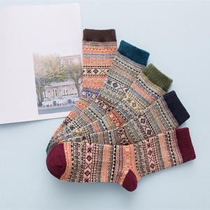 Facoty Price <strong>Socks</strong> Women Winter Cotton High <strong>Socks</strong> Thickened Autumn Warm Wool Unisex Designer Women Design <strong>Socks</strong> - Product Image 4