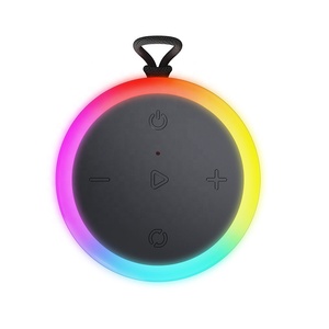 Bluetoothスピーカー用新スタイルRGBライト防水サラウンドHiFiステレオサウンドサブウーファー屋内屋外ミュージックプレイ