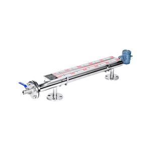 Indicador de nivel de aleta magnética a precio de fábrica, agua, líquido, tipo de flotador químico, instrumento de medición de nivel de tanque de combustible diésel - Product Image 5