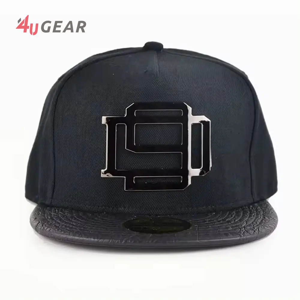 شارة عالية الجودة شعار معدني مخصص تصميم فارغة تخصيص قبعات ترد لمكانها