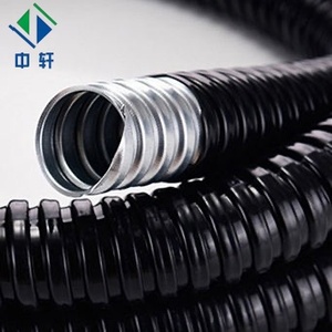 Toptan fabrika PVC kaplı oluklu çelik esnek boru galvanizli diş kablo hortum makine kablo koruması için - Product Image 6