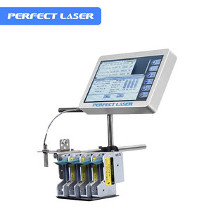 Perfetto Laser nuovo touch-screen portatile mini automatico on-line ad alta risoluzione macchina di codifica a getto d'inchiostro per la linea di produzione prezzo - Product Image 3