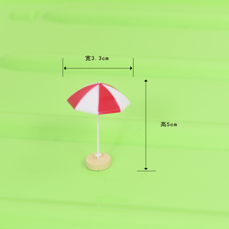 3 petits parasols