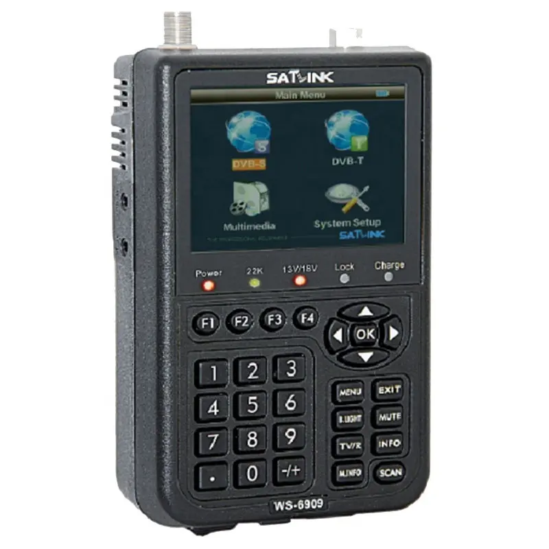 Dihao tech sat link ws 6909 satlink ws6909, medidor de satélite digital