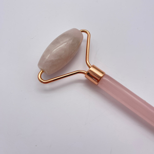 Özel Logo gül kuvars pembe kristal taş Gua Sha yeşim rulo reçine çubuk gül yeşim rulo Gua Sha masaj seti özelleştirilebilir yeşim - Product Image 3