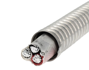 CUL onaylı 90C alüminyum güç kabloları 600V 4x 4/0AWG 1x 350kcmil Tech zırhlı Teck tel 1x 350kcmil Tech zırhlı güç kabloları - Product Image 3