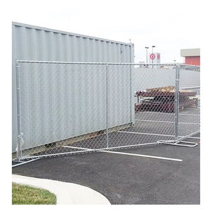Hareketli galvanizli kaynaklı geçici Metal çit 2.1x2.4m Mesh 60x150mm - Product Image 2