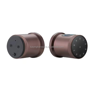 Hot Selling in America Smart <strong>Blue</strong> Tooth Door <strong>Lock</strong> with Fingerprint Unlock and Silicone Number Keypad 2 <strong>Keys</strong> Included - Product Image 2