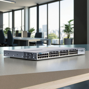 Yüksek kaliteli CSC 3750X serisi 48 port veri IP tabanı yönetilen istiflenebilir SNMP QoS Ethernet anahtarı WS-C3750X-48T-S - Product Image 4
