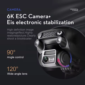Brushless Motor Power Drones 25 <strong>Minutes</strong> Module Battery Endurance 6K Dual Camera Upgrade S2S Drones - Product Image 4