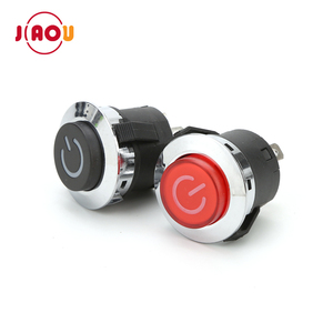 JIAOU-botón de arranque, interruptor de encendido, DS-26, 26mm - Product Image 1
