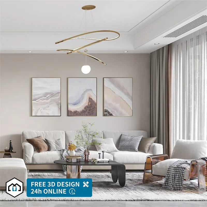 Rendering esterni in stile di lusso 3d floor design service interior design per villa