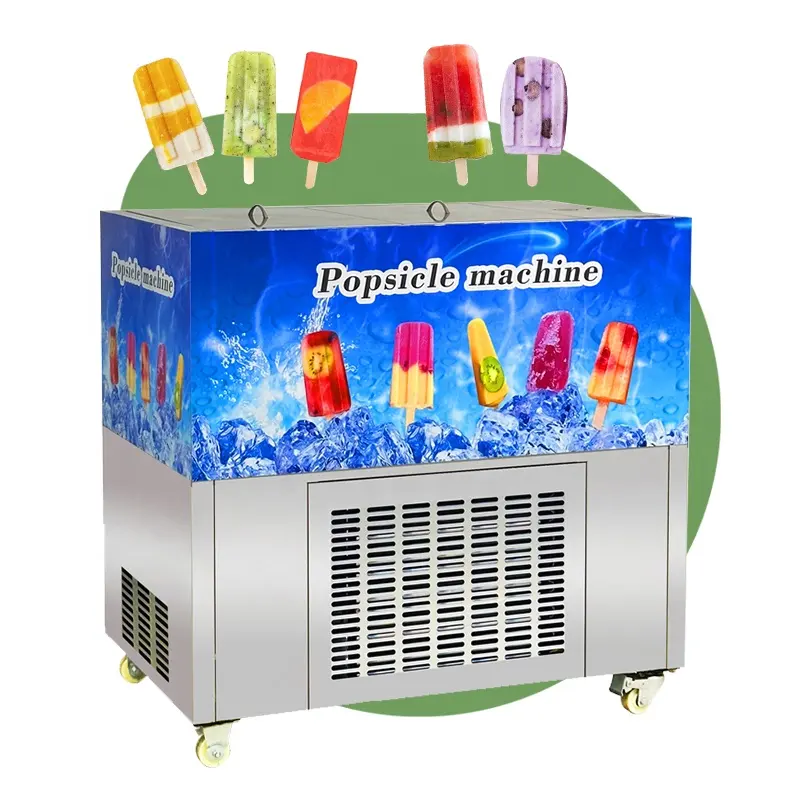 Electric 1 Double 4 6 10 18 24 Mold 12000 Rotary Stick Hard Ice Lolly Cream Pop Glace Popsicle Maker Make Machine