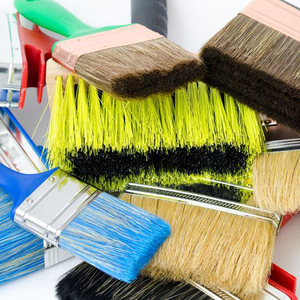 Özelleştirmek renk plastik saplı sentetik Filament Customize yüksek kalite düşük fiyat boya fırçası seti - Product Image 6