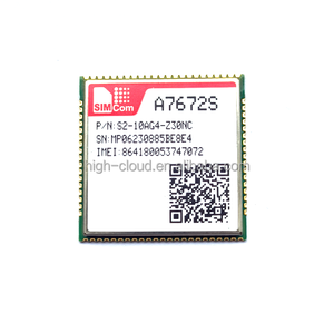 SIMCom 4G GPS LTE Módulo Cat 1 SMT Módem LCC A7672SA para módulo IC