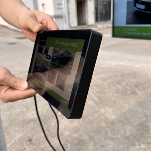 Pantalla LCD TFT IPS FHD de 7 pulgadas, 1080P, 2600cd/m2, pantalla LCD pequeña, monitor LCD de publicidad de vídeo en bucle, alimentación tipo C - Product Image 3