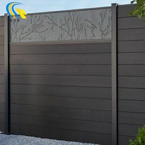 Premium WPC gizlilik çit arka bahçe ve veranda için su geçirmez ve termit geçirmez kompozit çit - Product Image 5