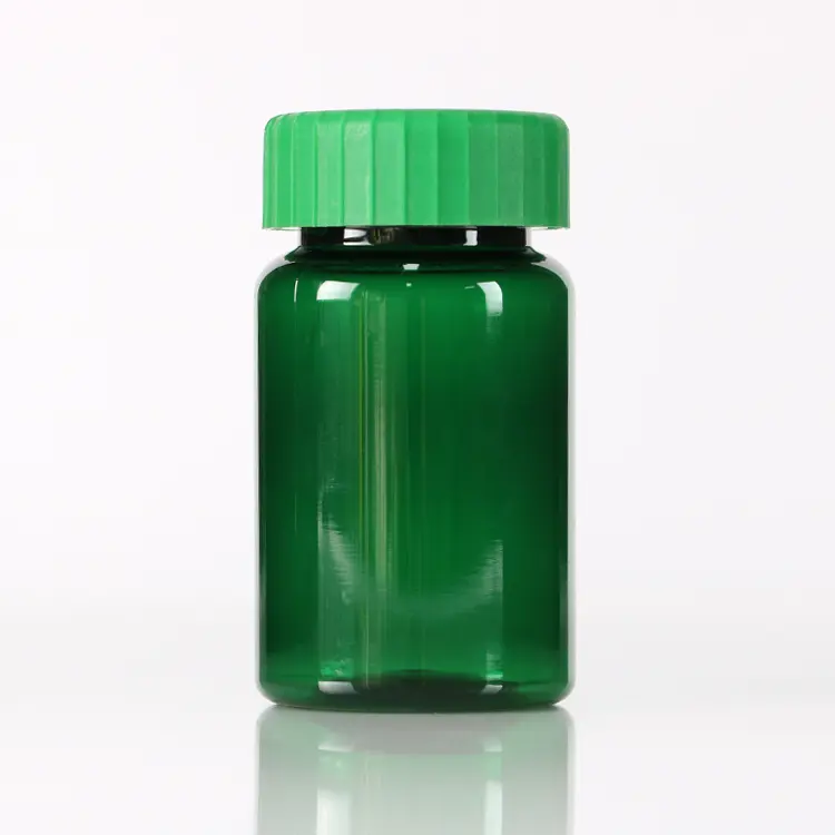 120ml 150ml 200ml Green Medicine Bottles 4oz Plastic Pill Container Tablet Bottle