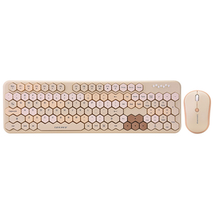 GEEZER Honeycomb <strong>Keyboard</strong> <strong>Mouse</strong> Combo with Various Color and Beautiful <strong>Mouse</strong> <strong>Use</strong> in <strong>Computer</strong> in Stock