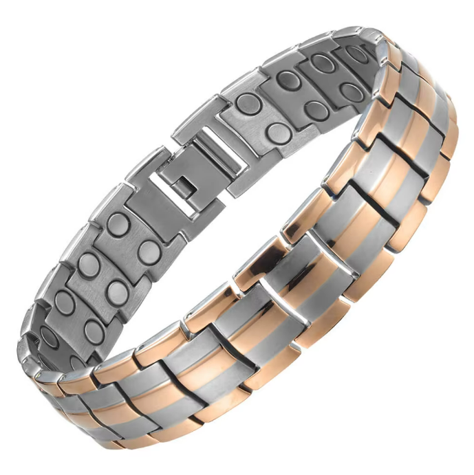 Silver and Rose Gold