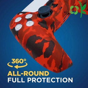 OKSILICONE OEM <strong>Customizing</strong> Silicone Skin Cover for Sony PS5 Soft and Anti-Slip Silicone Cover Skin Protector for PS5 <strong>Controller</strong> - Product Image 5