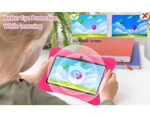 Latest Android 7 Inch Kids Education Tablet <strong>Pc</strong> <strong>Big</strong> Battery Tablette Rugged <strong>case</strong> with Handle Kids Software Preinstallation - Product Image 5