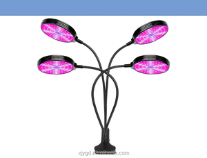 ไฟ LED ปลูกพืชแบบฟูลสเปกตรัมไฟ USB 5V พร้อมคลิป360 ° หรี่แสงได้แบบคอห่านปรับได้ระยะเวลาการเติบโตอัตโนมัติเปิด/ปิด vegs - Product Image 6