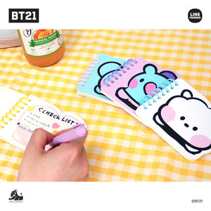 BT21 Minini <strong>Memo</strong> <strong>Notebooks</strong> Compact Design for On-the-Go Jotting K-POP K-CHARACTER K-CULTURE FASHION ACCESSORIES - Product Image 4
