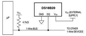 Barato resolución programable 1-Alambre de termómetro Digital DS18B20 Sensor de la sonda de temperatura para Arduino