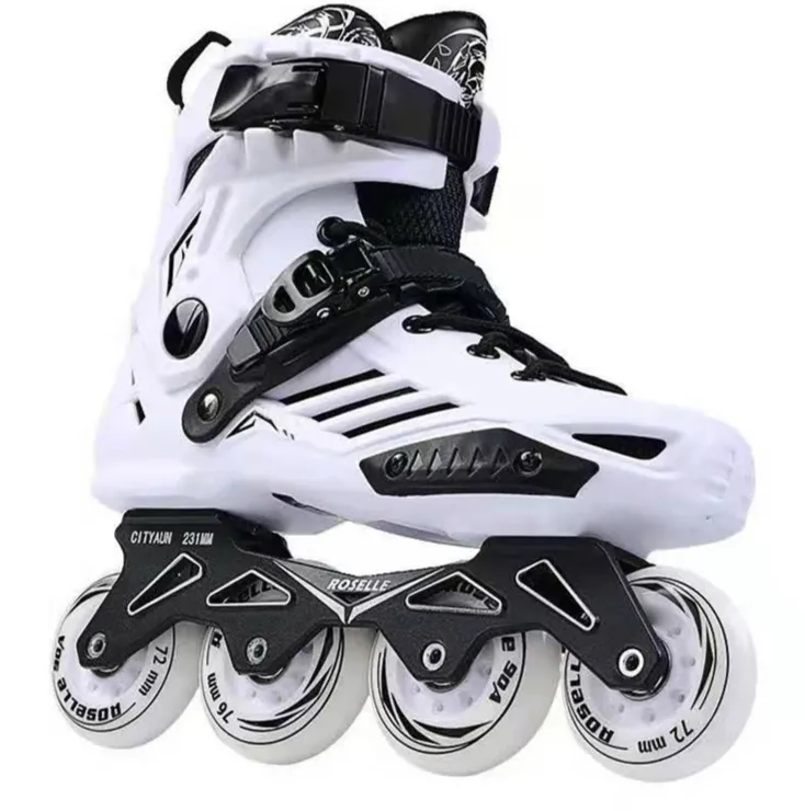 Wholesale Factory 4 Wheels Speed Shoes Professional Roller Skates Fashion Trend Inline Roller Skates Shoes