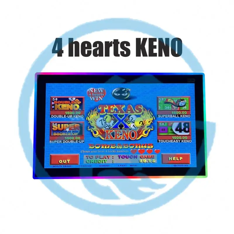नई 4 दिल टेक्सास keno बहु-खेल पीसीबी बोर्ड खेल के लिए बिक्री