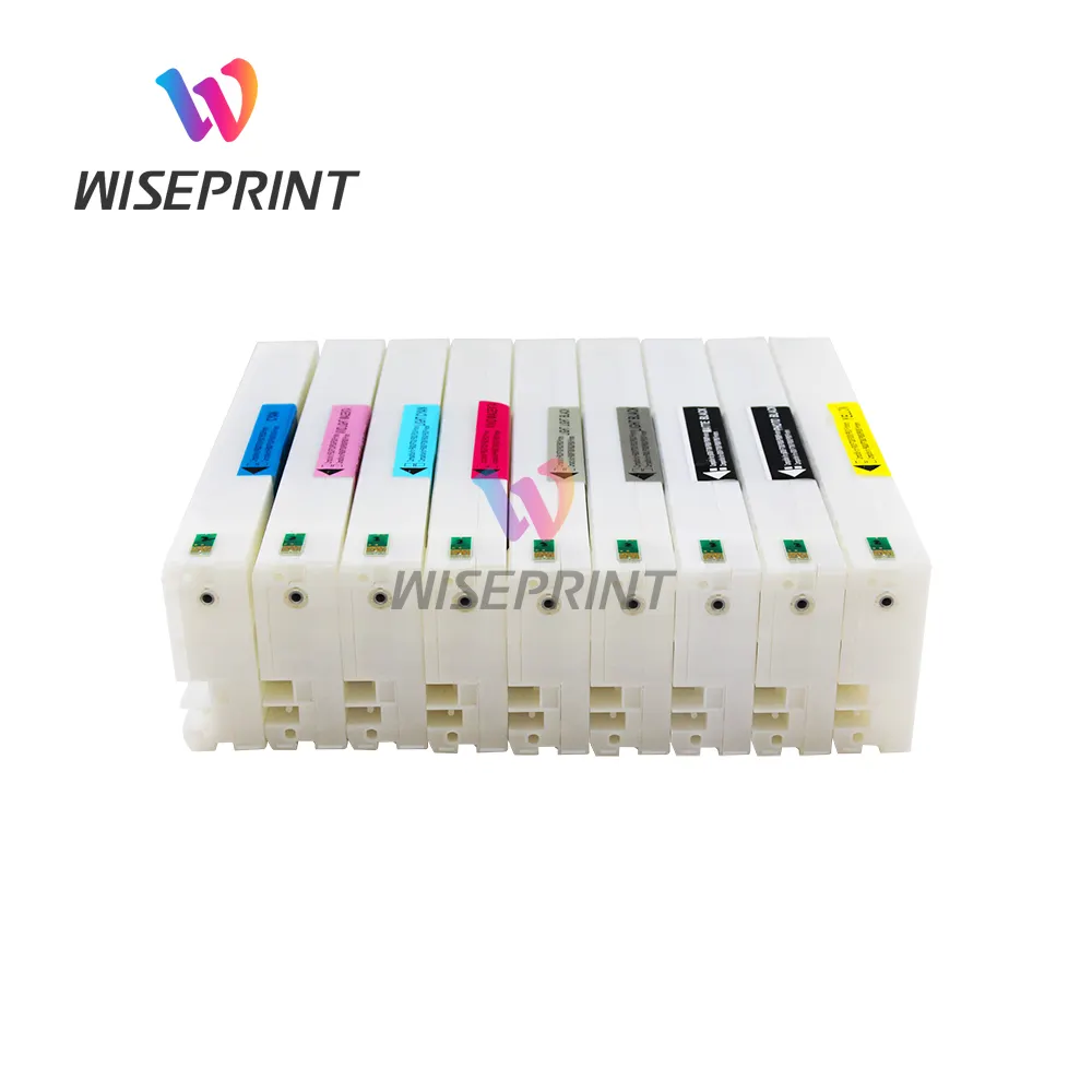 Cartuccia di inchiostro a pigmenti Wiseprint ad alto rendimento T8041-T8049 per stampante Epson Surecolor P6000 P7000 P8000 P9000