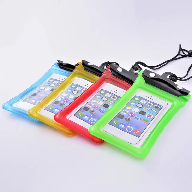 Funda de teléfono móvil impermeable para natación, bolsa de teléfono flotante para buceo, venta al por mayor de fábrica