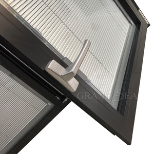 Ventanas aprobadas por Hurricane Ventana de inclinación y giro Ventanas abatibles de doble acristalamiento con obturador incorporado - Product Image 3