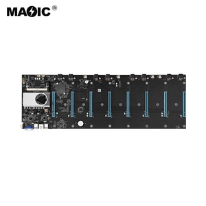 Nuova scheda madre S37 per CPU Set 8 Slot per scheda Video per memoria DDR3 interfaccia VGA integrata a bassa potenza - Product Image 1