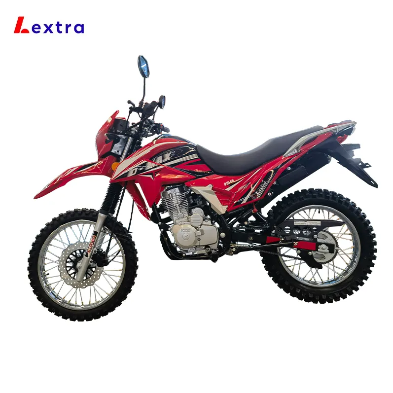 Lextra Motocyclettes tout-terrain 150cc Dirtbike Dual Sport puissantes et bon marché pour les adultes