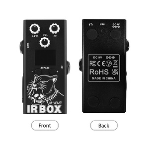 M VAVE Impulse Response Simulator Pedal de efectos de sonido de guitarra de plástico con caja IR XLR Puerto de entrada/salida de audio de 6,35mm - Product Image 1