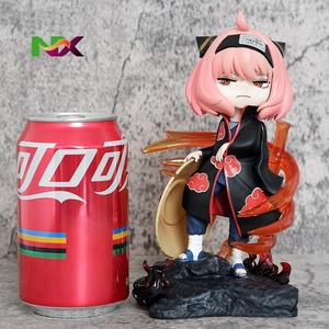 צבעה x הנערית anya cosplay דגם ראש איור כפול ראש
