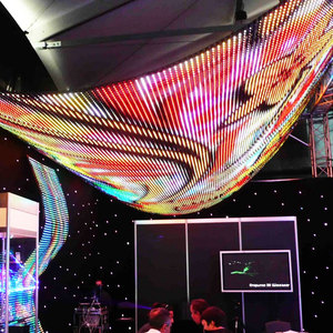LINO <strong>Hot</strong> Selling <strong>Led</strong> Display Curtain <strong>Led</strong> Video Wall Soft Module RGB <strong>New</strong> P2.5 Indoor Flexible Screen Display - Product Image 1
