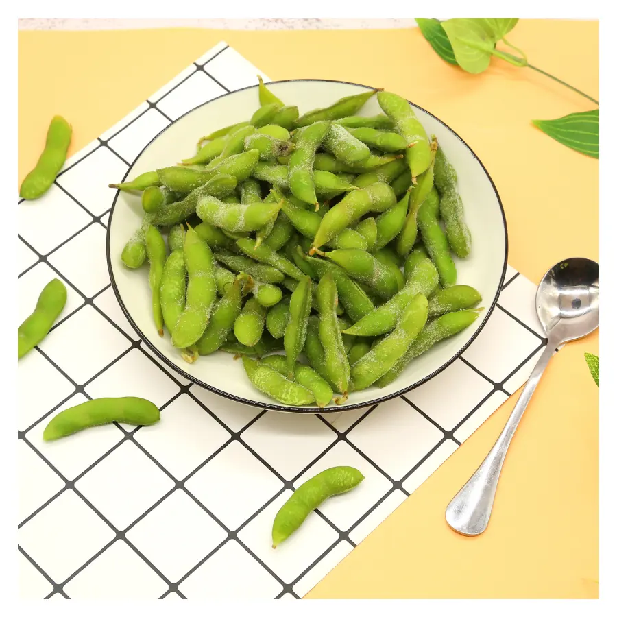 IQF Edamame non pelé IQF légumes surgelés edamame surgelés Chine légumes IQF meilleur prix