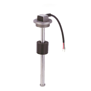 Sensor de nivel de agua del tanque de aceite electrónico de 500mm Rango de 0,5 ~ 4,5 V con instrumentos de medición de nivel de alarma