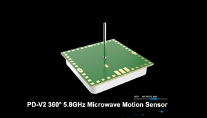 PDLUX PD-V2 5.8ghz Radar <strong>Sensor</strong> Module 4-6m Sensing Distance Microwave <strong>Sensor</strong> with Low Power <strong>Output</strong> for Position Sensing - Product Image 2