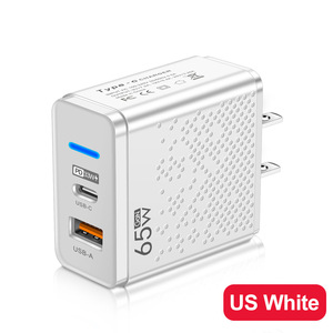 65W USB C充電器PD高速充電iPhone 14 for Huawei用Xiaomi for Samsungデバイス用QC 3.0 5V/2.4A出力USBタイプC - Product Image 5