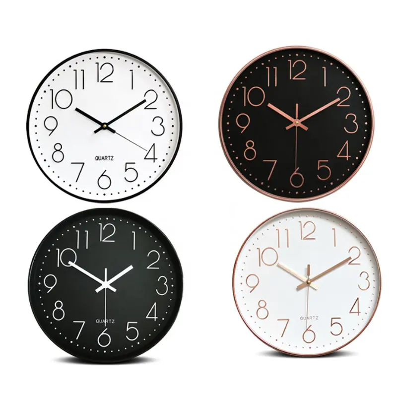 Horloge murale de marque à Quartz analogique Offres Spéciales horloge décorative grande et grande horloge murale à Quartz