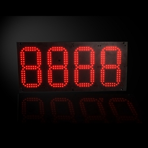 Benutzer definierte programmier bare digitale Temperatur anzeige LED Tankstelle Benzin Preis anzeige