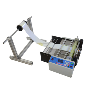 Otomatik tuval giyotin yalıtım kağıdı yapışkanlı kağıt Kraft kağıt rulo ila sac kesme makinesi 300mm 400mm 500mm kesici - Product Image 3
