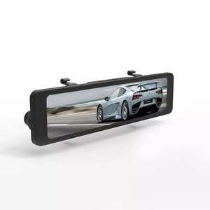 11.26 Inch 4K Dual Dash <strong>Camera</strong> with IPS Screen Black Carplay DVR with Carplay Mirror Adas Video Recorder with Two Lenses - Product Image 3