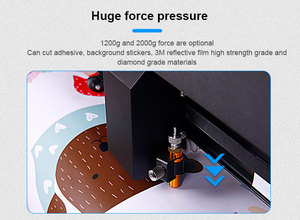 720 גרף נייר <span class=keywords><strong>plotter</strong></span> מדבקת חותך מדבקה ויניל מכונת חיתוך אוטומטי מתאר ויניל שולחן עבודה בגודל 28 אינץ' - Product Image 4